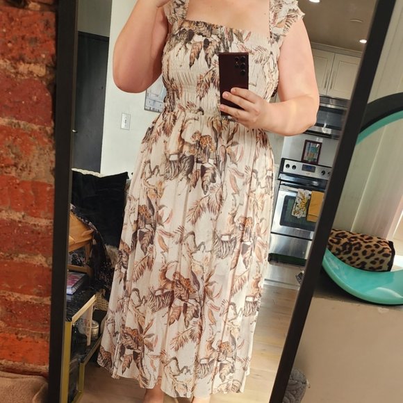 AllSaints Mali Ukushisa Dress 8 - Picture 8 of 8